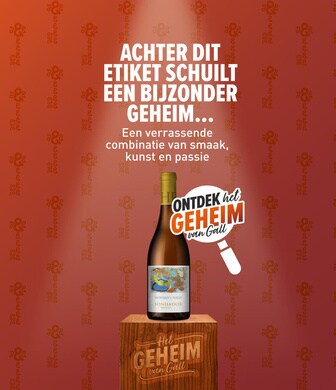 Achter dit etiket schuilt een bijzonder geheim&hellip; Een verrassende combinatie van smaak, kunst en passie